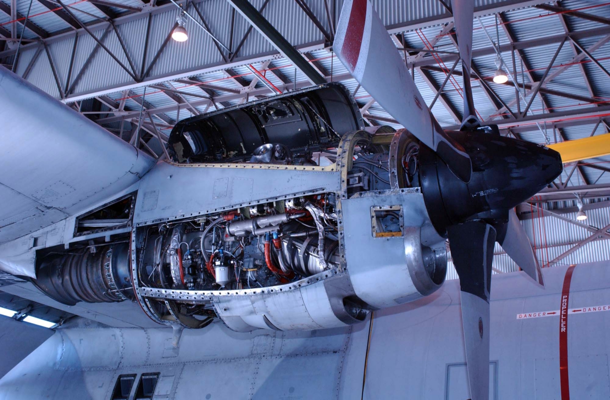 Allison T56 engine of KC 130 Hercules